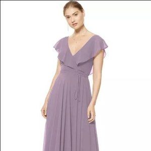 Levkoff Bridesmaid Dress Style 7112 Victorian Lilac Size 2